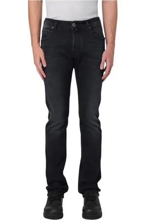 Jacob Cohen Hombre, Vaqueros, Negro, Talla: W38