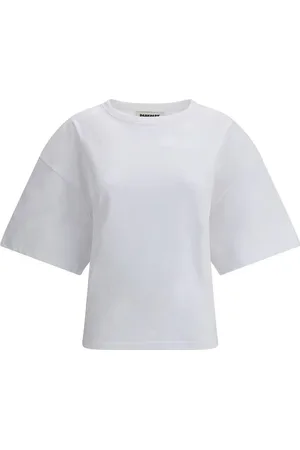 DARKPARK Mujer, Camisetas, Blanco, Talla: S