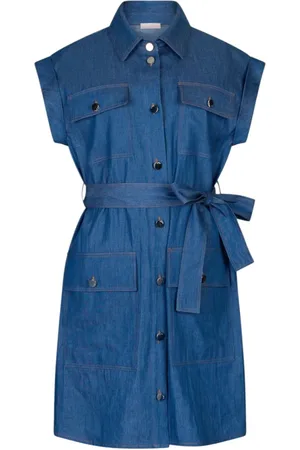 Liu Jo Mujer, Vestidos, Azul, Talla: XS