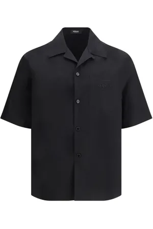 VERSACE Hombre, Camisas, Negro, Talla: S