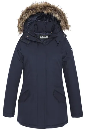 Schott NYC Mujer, Chaquetas, Azul, Talla: S