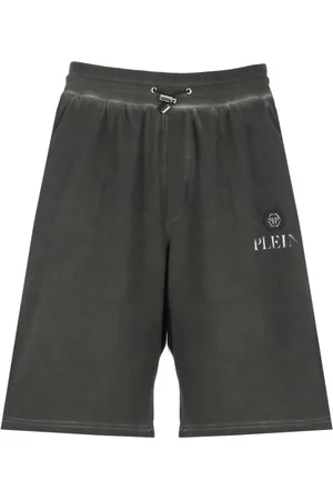 Philipp Plein Hombre, Pantalones cortos, Gris, Talla: XL
