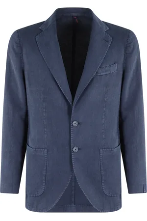 Biagio Santaniello Hombre, Chaquetas, Azul, Talla: 3XL