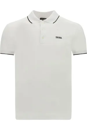 Ermenegildo Zegna Hombre, Camisetas, Blanco, Talla: M