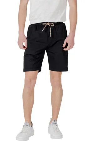 GIANNI LUPO Hombre, Pantalones cortos, Negro, Talla: 2XL