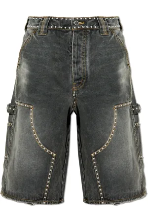 A Bathing Ape Hombre, Pantalones cortos, Gris, Talla: M