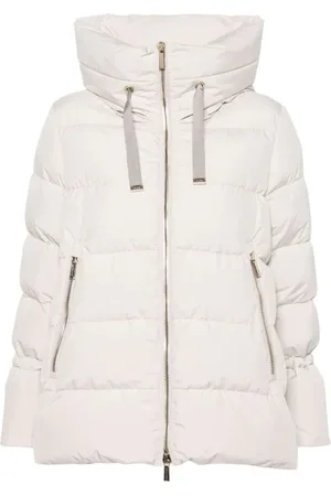 MOORER Mujer, Chaquetas, Blanco, Talla: L