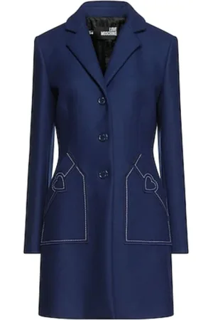 Moschino Mujer, Abrigos, Azul, Talla: L