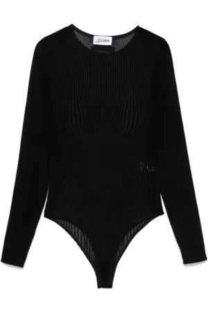 Jean Paul Gaultier Mujer, Camisetas, Negro, Talla: L