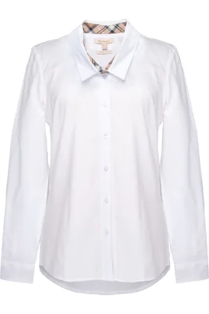 Barbour Mujer, Blusas y Camisas, Blanco, Talla: L