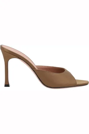 Amina Muaddi Mujer, Zapatos, Marrón, Talla: 39 EU