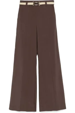 Twin-Set Mujer, Pantalones, Marrón, Talla: L