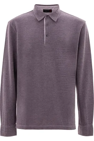 corneliani Hombre, Camisetas, Púrpura, Talla: L