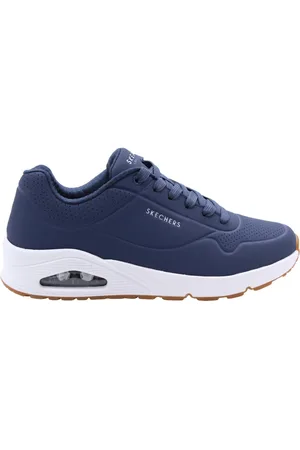 Skechers Hombre, Zapatos, Azul, Talla: 46 EU