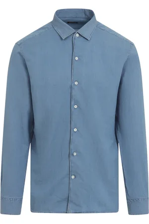 Ermenegildo Zegna Hombre, Camisas, Azul, Talla: XL