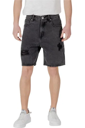 GIANNI LUPO Hombre, Pantalones cortos, Negro, Talla: XS