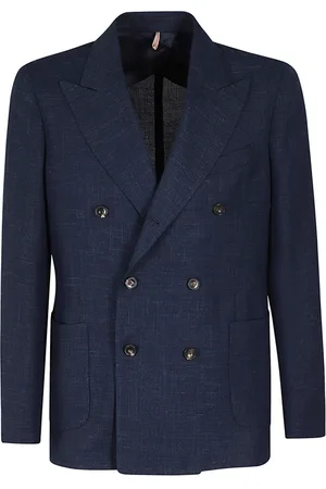 Biagio Santaniello Hombre, Chaquetas, Azul, Talla: M