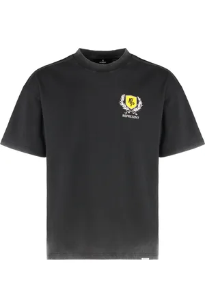 Represent Hombre, Camisetas, Negro, Talla: M
