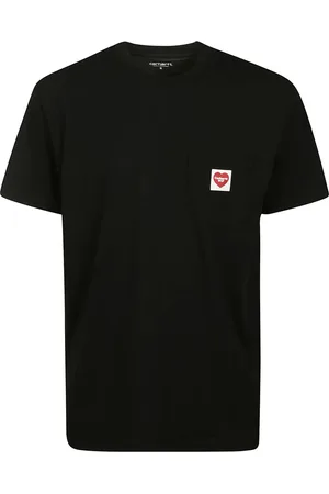 Carhartt Hombre, Camisetas, Negro, Talla: M