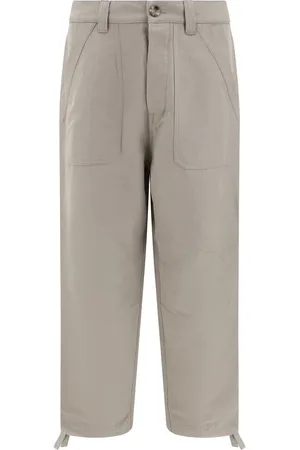 Brunello Cucinelli Hombre, Pantalones, Gris, Talla: XL