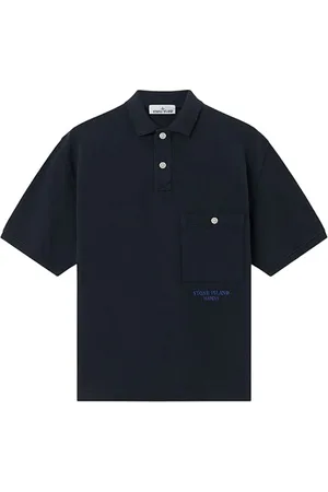 Stone Island Hombre, Camisetas, Azul, Talla: L