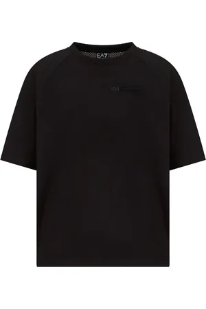 EA7 Hombre, Camisetas, Negro, Talla: S