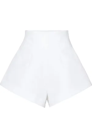 MVP Wardrobe Mujer, Pantalones cortos, Blanco, Talla: M