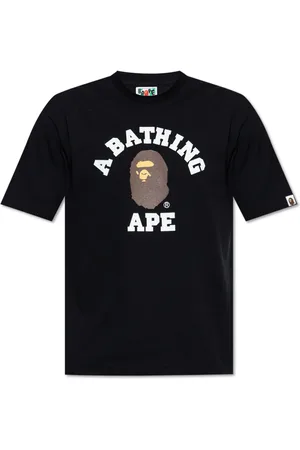 A Bathing Ape Hombre, Camisetas, Negro, Talla: L
