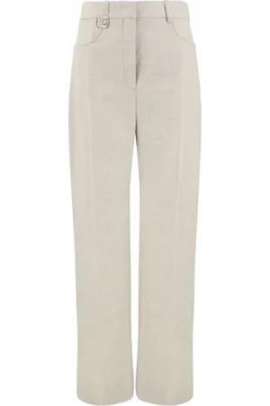 Jacquemus Mujer, Pantalones, Gris, Talla: S