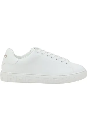 VERSACE Hombre, Zapatos, Blanco, Talla: 45 EU