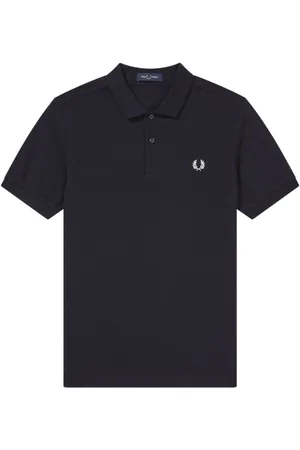 Fred Perry Hombre, Camisetas, Azul, Talla: L