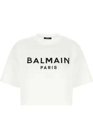 Balmain Mujer, Camisetas, Blanco, Talla: L