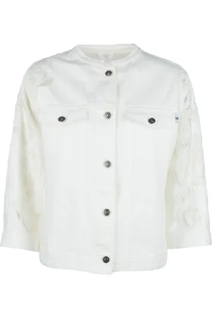ERMANNO SCERVINO Mujer, Blusas y Camisas, Blanco, Talla: L