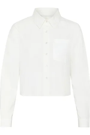 My Essential Wardrobe Mujer, Blusas y Camisas, Blanco, Talla: 2XL