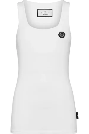 Philipp Plein Mujer, Camisetas, Blanco, Talla: M