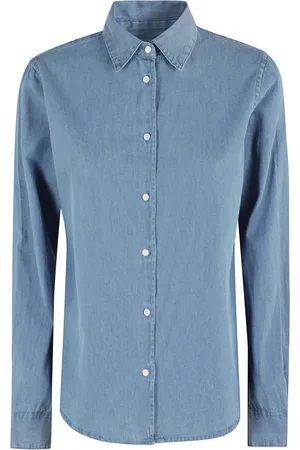 Aspesi Mujer, Blusas y Camisas, Azul, Talla: L