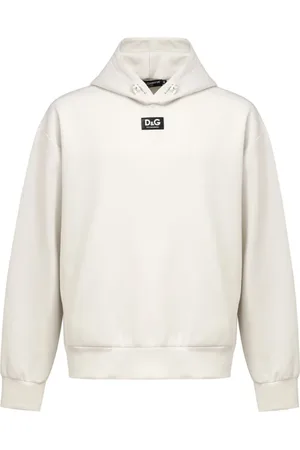 Dolce & Gabbana Hombre, Sudaderas, Blanco, Talla: M
