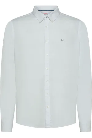 sun68 Hombre, Camisas, Blanco, Talla: XL