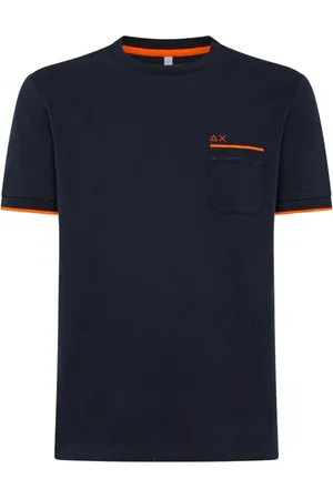 sun68 Hombre, Camisetas, Azul, Talla: M
