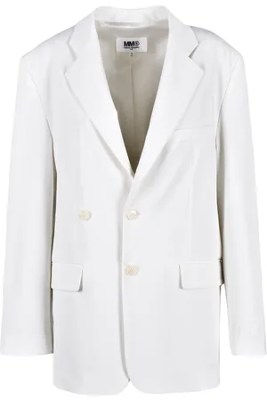 Maison Margiela Mujer, Chaquetas, Blanco, Talla: L