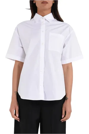 Msgm Mujer, Blusas y Camisas, Blanco, Talla: M