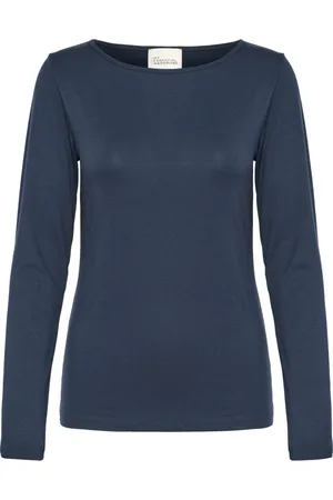 My Essential Wardrobe Mujer, Camisetas, Azul, Talla: XL