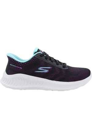 Skechers Mujer, Zapatos, Negro, Talla: 36 EU