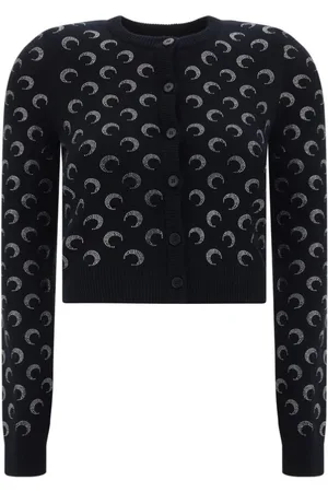 Marine Serre Mujer, Jerseys, Negro, Talla: L
