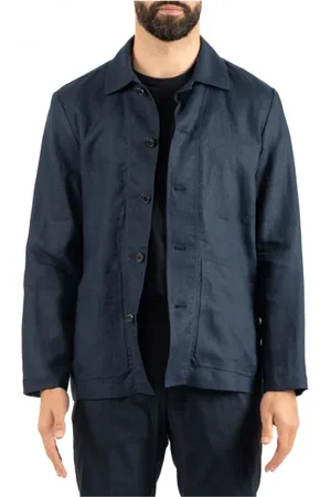 BROOKSFIELD Hombre, Chaquetas, Azul, Talla: M