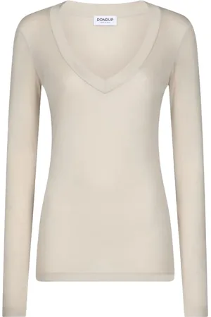 Dondup Mujer, Camisetas, Blanco, Talla: S