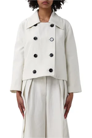 LIVIANA CONTI Mujer, Chaquetas, Blanco, Talla: M