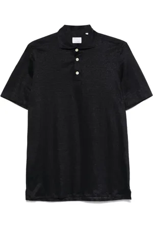Finamore Hombre, Camisetas, Negro, Talla: M