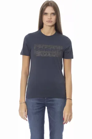 BALDININI Mujer, Camisetas, Azul, Talla: XL