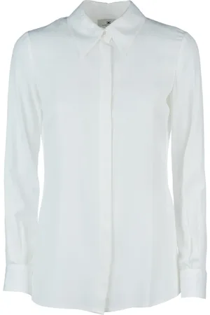 Elisabetta Franchi Mujer, Blusas y Camisas, Blanco, Talla: L